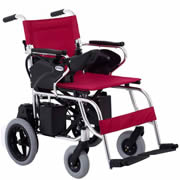 互邦电动轮椅HBLD1-A可折叠 万向控制器 靠背可折翻
